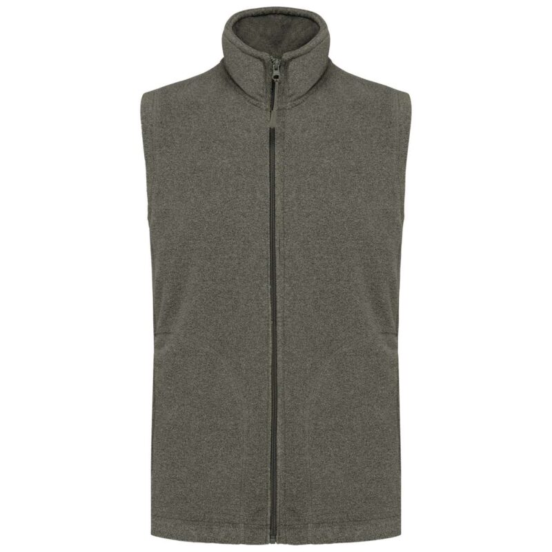 ka913-green_marble_heather-a1 Kariban LUCA - MICROFLEECE GILET για MEN - Green Marble Heather