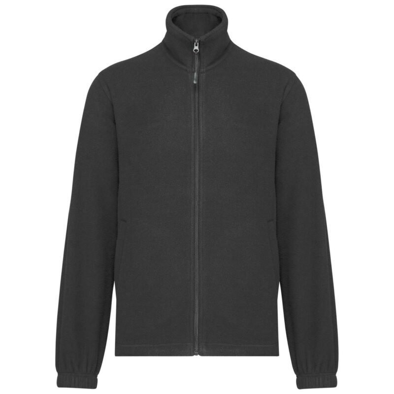 ka940-dark_grey-a1 Kariban JACKET UNISEX MICROFLEECE ELASTICATED - Σκούρο Γκρι