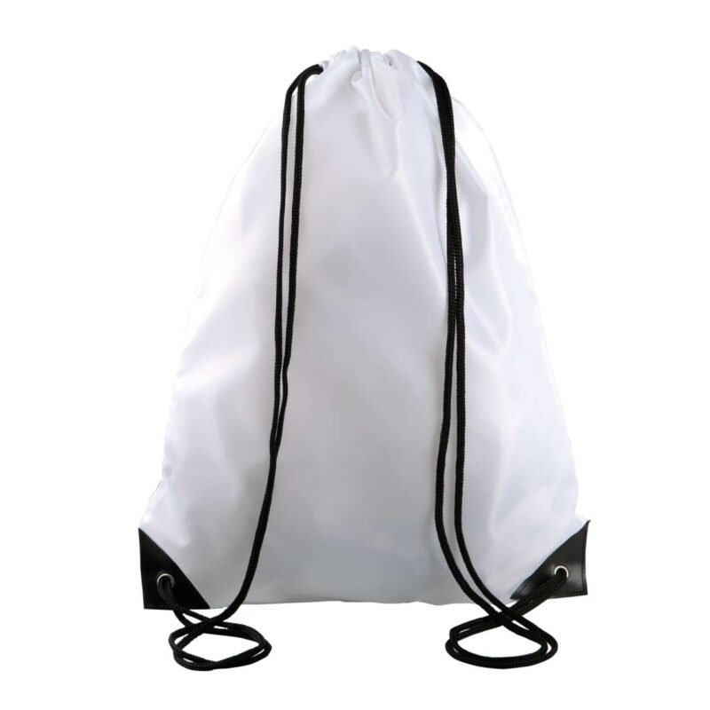 ki0189-white-a1 Kimood DRAWSTRINGS BAG - Λευκό