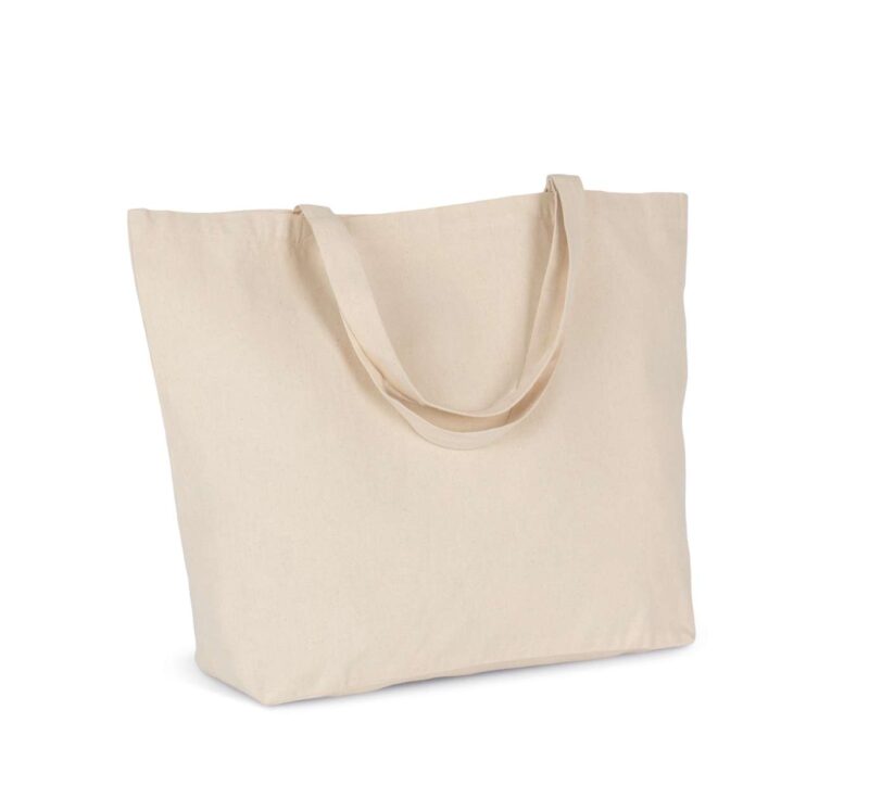Kimood EXTRA-LARGE SHOPPING BAG σε COTTON - Φυσικό