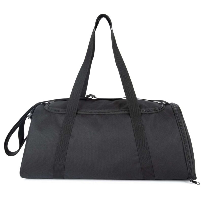 ki0658-black-a1 Kimood SPORTS BAG WITH SHOES HOLDER COMPARTMENT - Μαύρο/Βασιλικό Μπλε