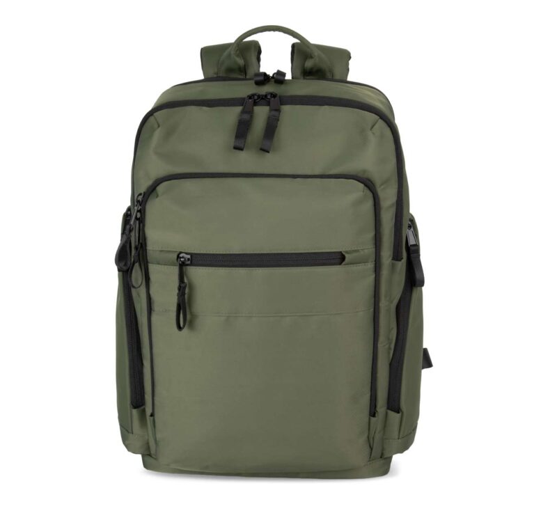 ki0958-caper_green-a1 Kimood PREMIUM BUSINESS BACKPACK - Caper Green