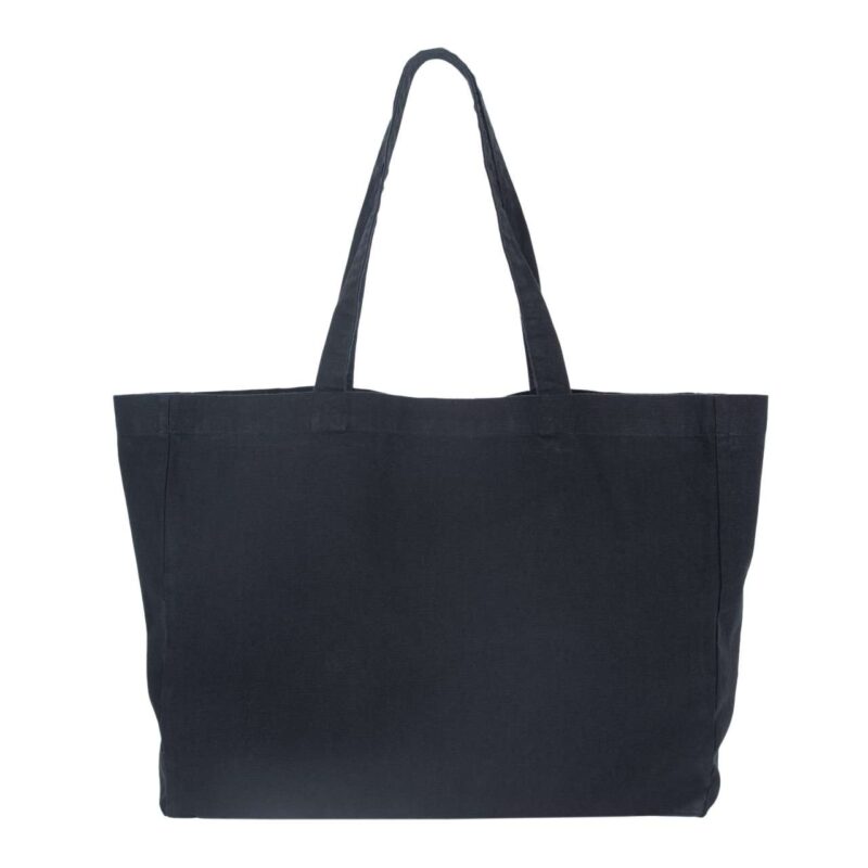 ki3212-washed_black-a1 Kimood LARGE «EVERGREEN» SHOPPER - Washed Black