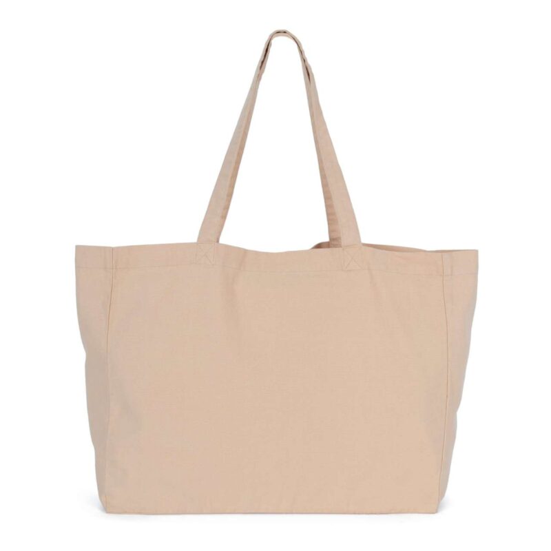 ki3212-washed_nude_peach-a1 Kimood LARGE «EVERGREEN» SHOPPER - Washed Nude Peach
