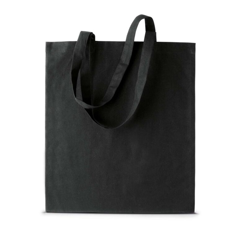 Kimood TOTE BAG WITH LONG HANDLE - Μαύρο