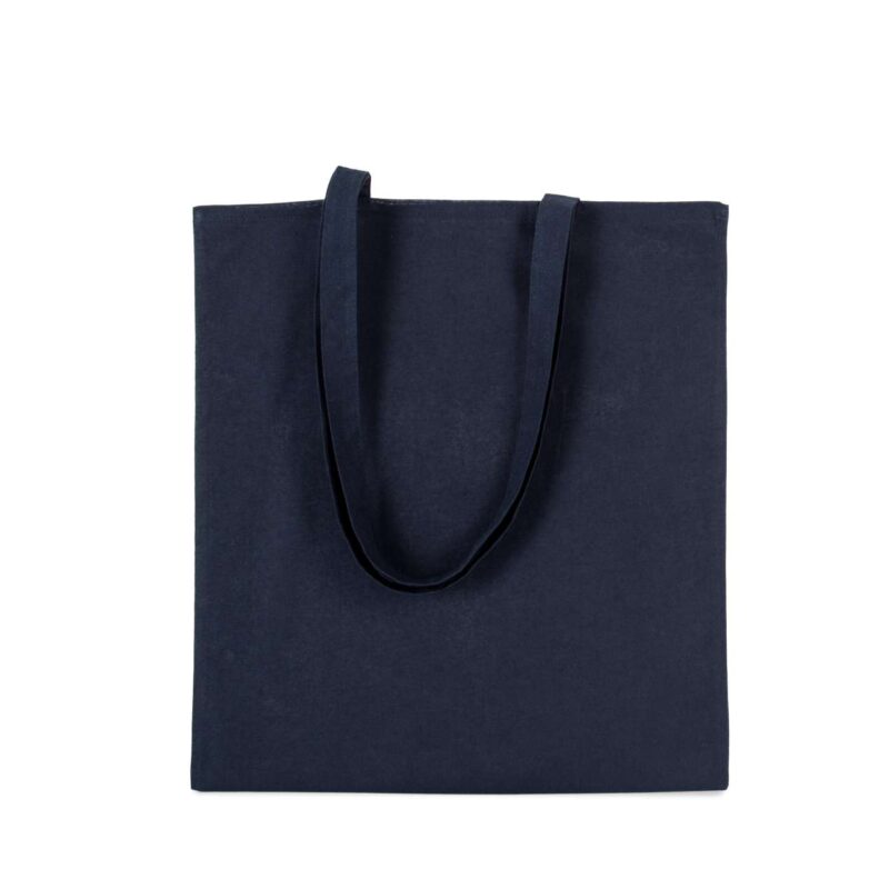 ki3223-navy-a2 Kimood TOTE BAG WITH LONG HANDLE - Μπλε μαρίν