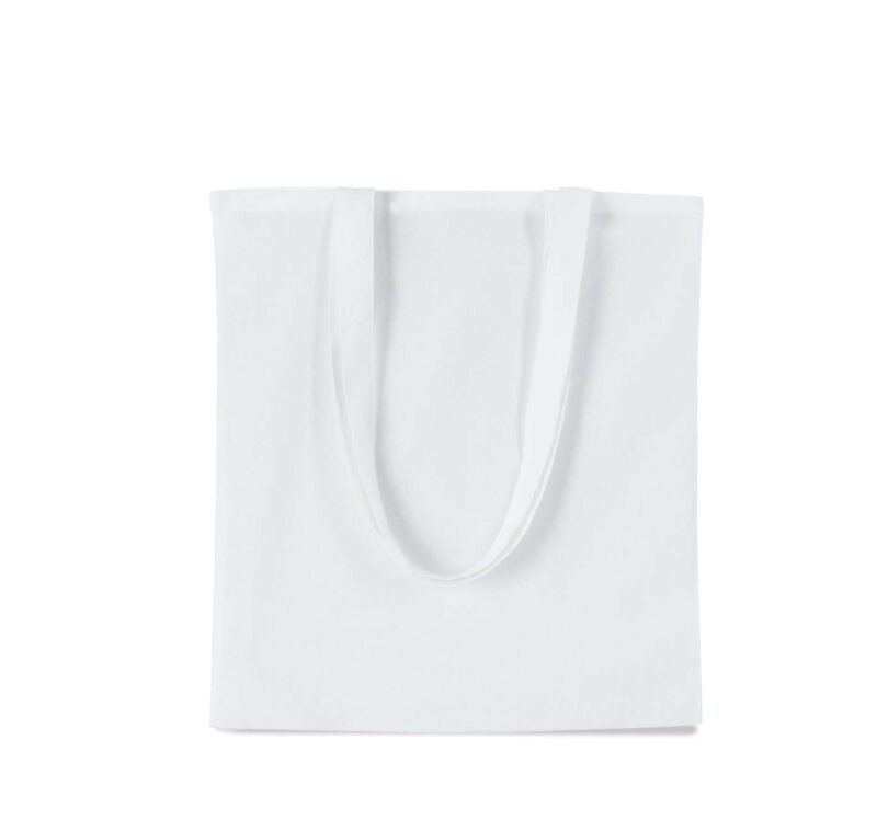 Kimood TOTE BAG WITH LONG HANDLE - Λευκό