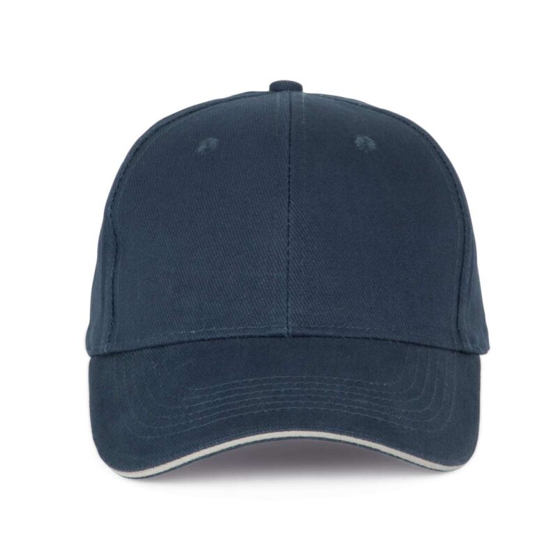 kp011-twilight_bluelight_grey-a1 K-UP ORLANDO - 6 PANELS CAP - Twilight Blue/Light Grey