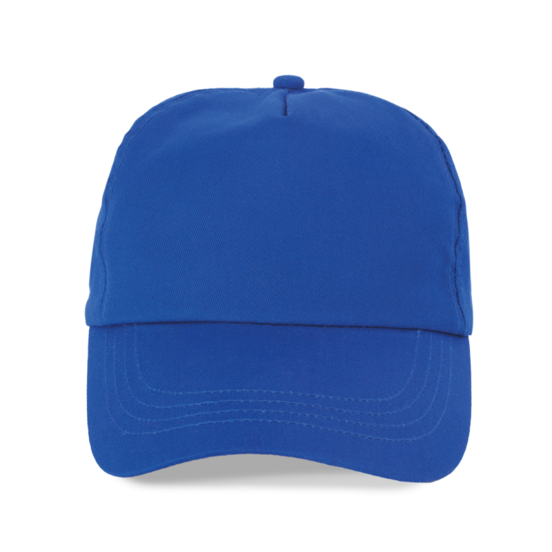kp088-royal_blue-a1 K-UP 5 PANELS CAP - Βασιλικό μπλε