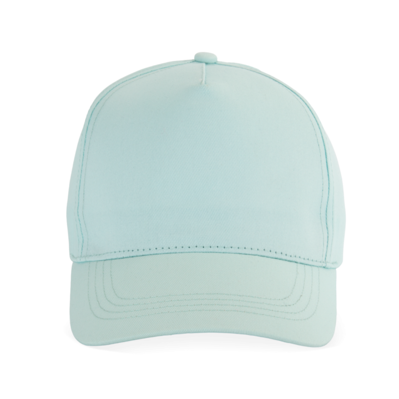 kp116-ice_mint-a1 K-UP COTTON CAP - 5 PANELS - Ice Mint