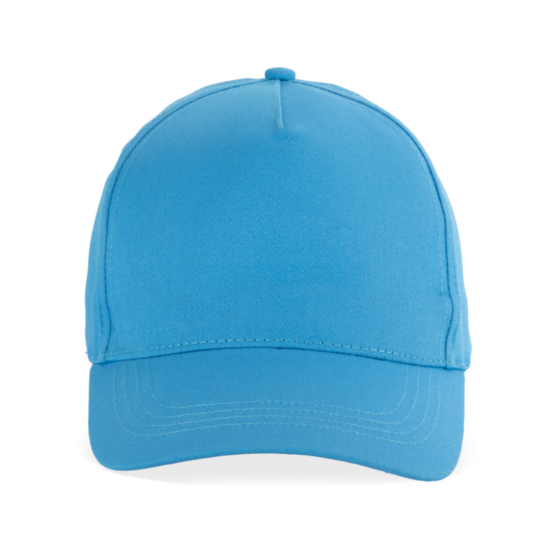 kp116-lagoon-a1 K-UP COTTON CAP - 5 PANELS - θαλασσί