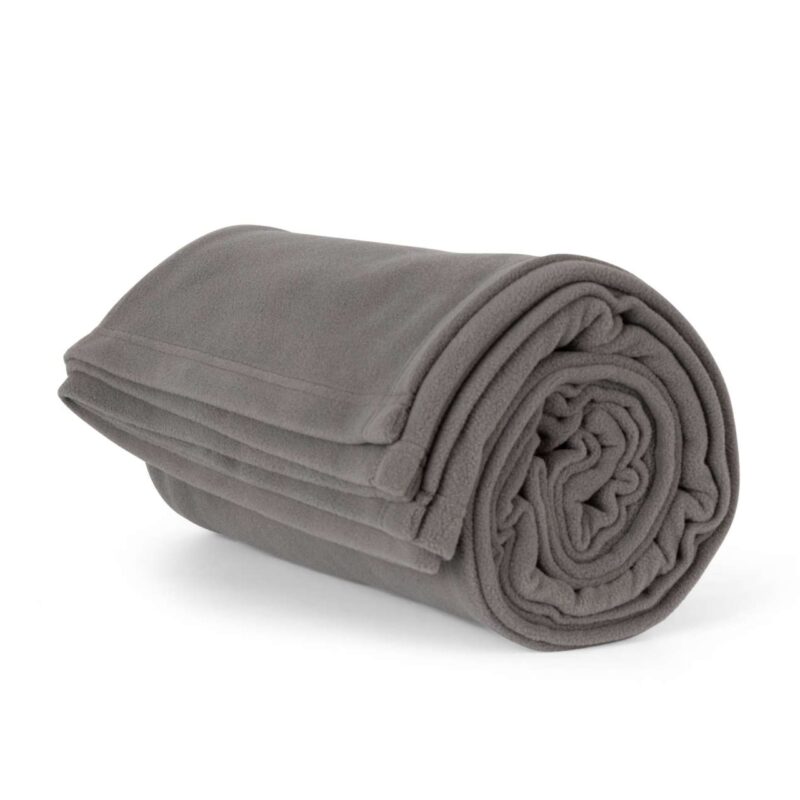 kp424-steel_grey-a1 K-UP POLAR FLEECE BLANKET - Ατσάλι γκρι