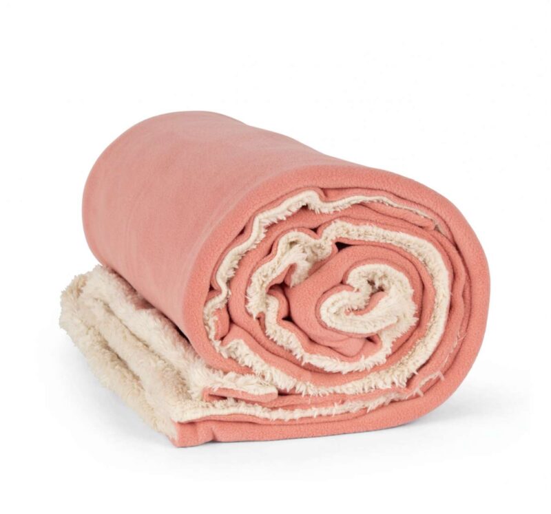 kp431-praline_rose-a1 K-UP SHERPA BLANKET - Praline Rose
