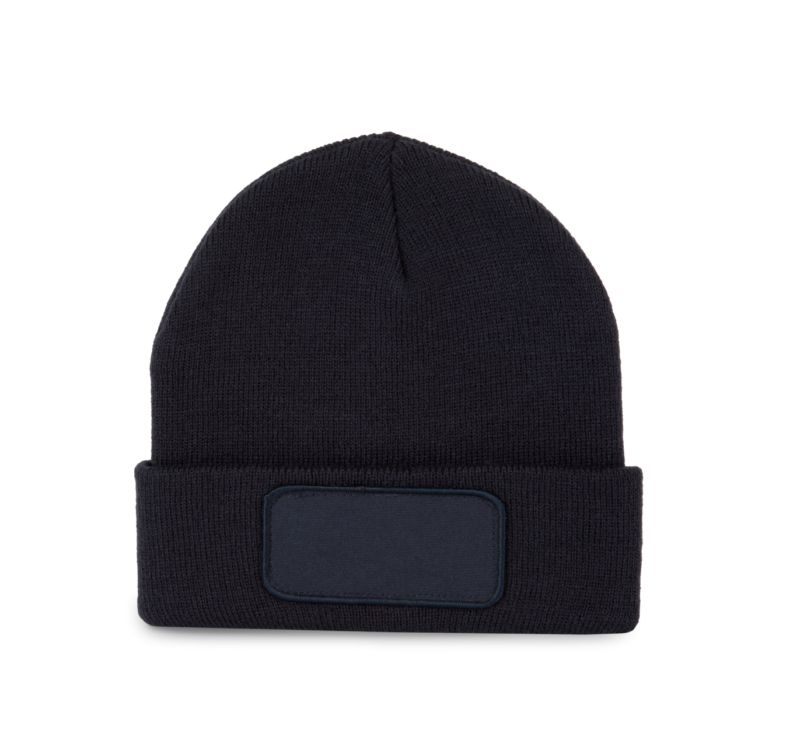 K-UP BEANIE WITH PATCH - Μπλε μαρίν
