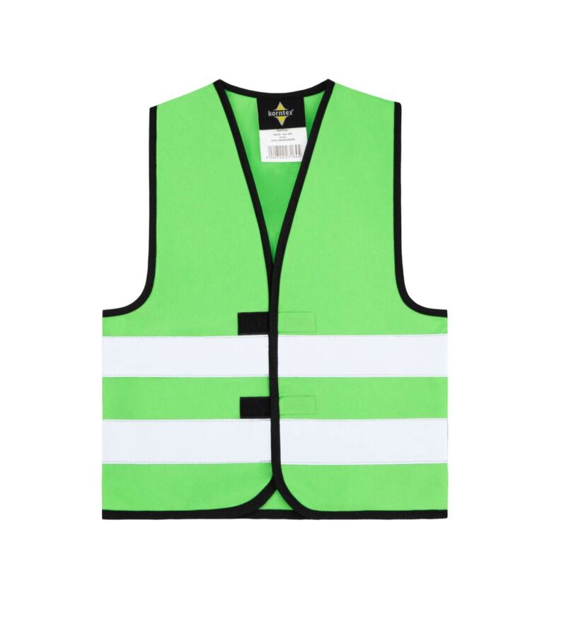 Korntex SAFETY VEST FOR KIDS "AARHUS" - Πράσινο