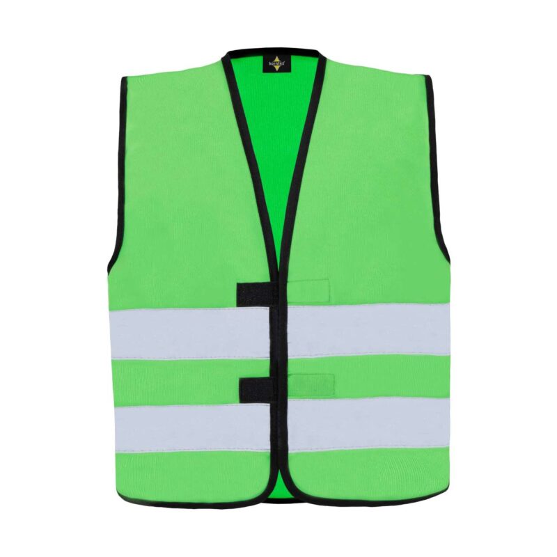 Korntex SAFETY VEST FOR KIDS "AARHUS" - Νέον Πράσινο