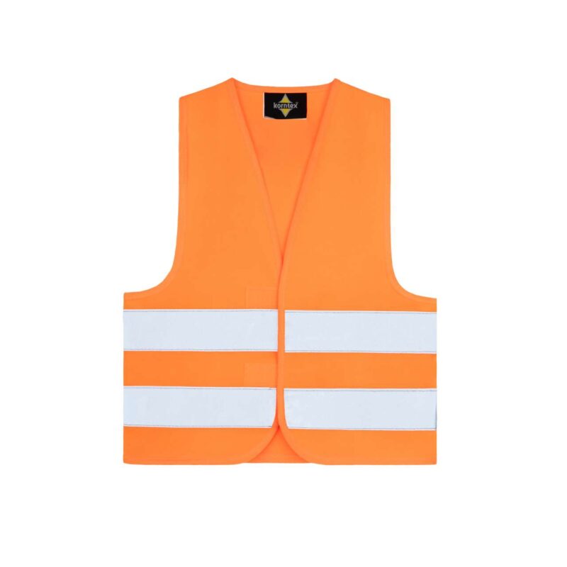 Korntex SAFETY VEST FOR KIDS "AARHUS" - πορτοκαλί