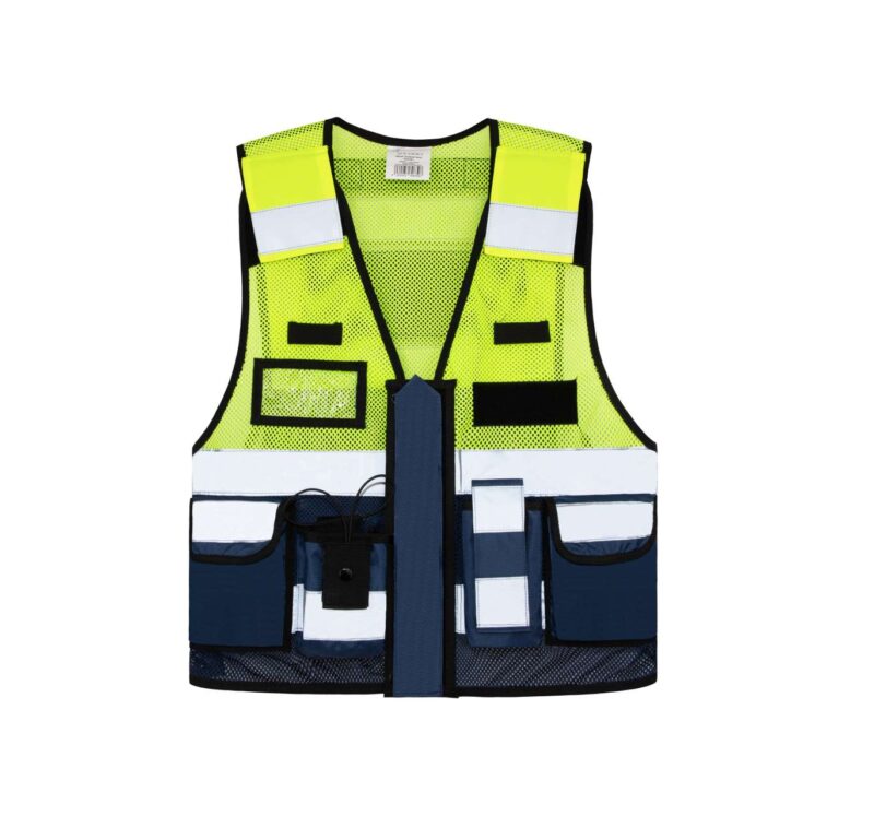 kxmtac-navy_yellow-a1 Korntex MESH TACTICAL VEST "SPARTA" - Μπλε σκούρο/Κίτρινο