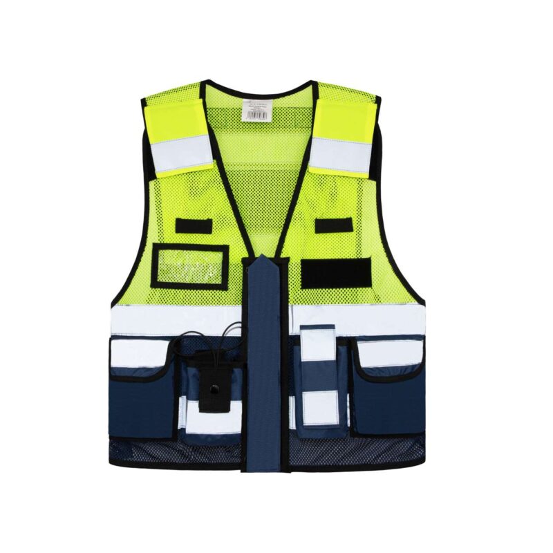 Korntex MESH TACTICAL VEST "SPARTA" - Μπλε σκούρο/Κίτρινο