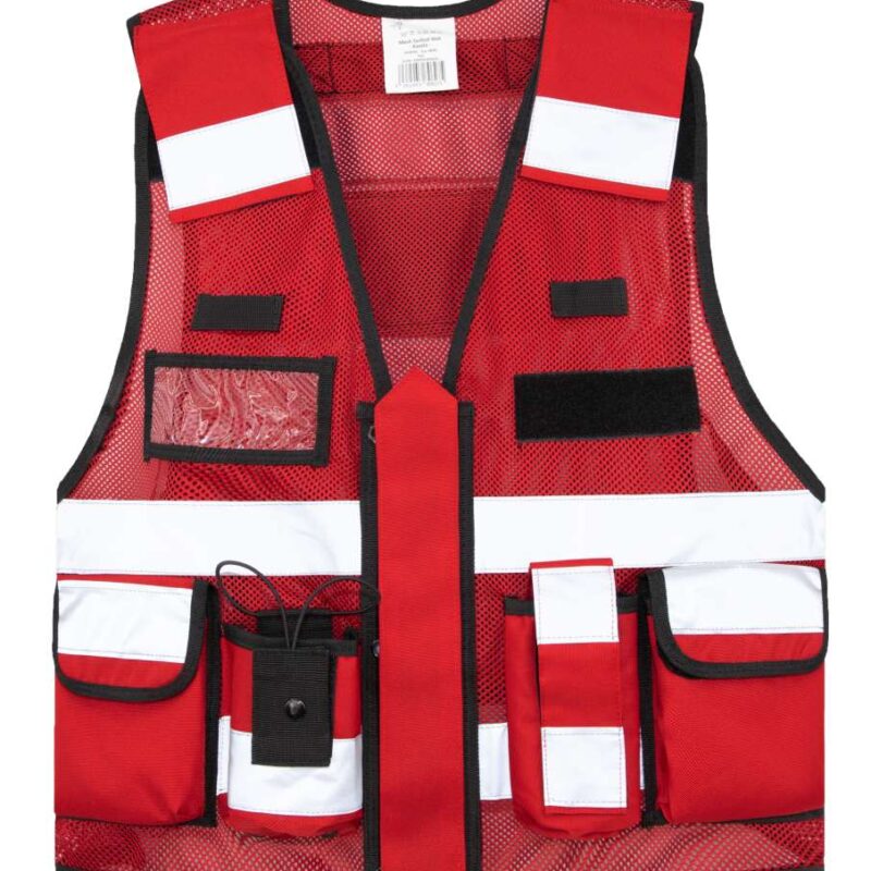 Korntex MESH TACTICAL VEST "SPARTA" - Κόκκινο