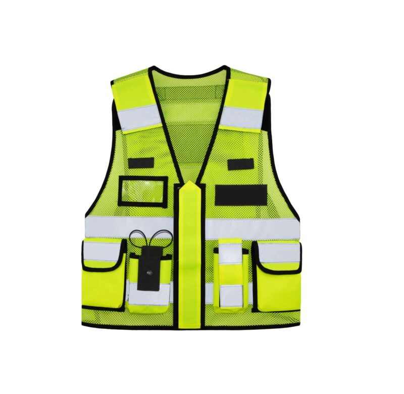 kxmtac-yellow-a1 Korntex MESH TACTICAL VEST "SPARTA" - Κίτρινο