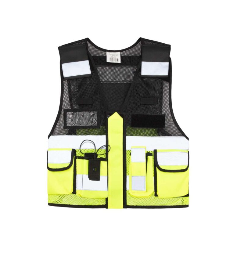 Korntex MESH TACTICAL VEST "SPARTA" - Κίτρινο/Μαύρο