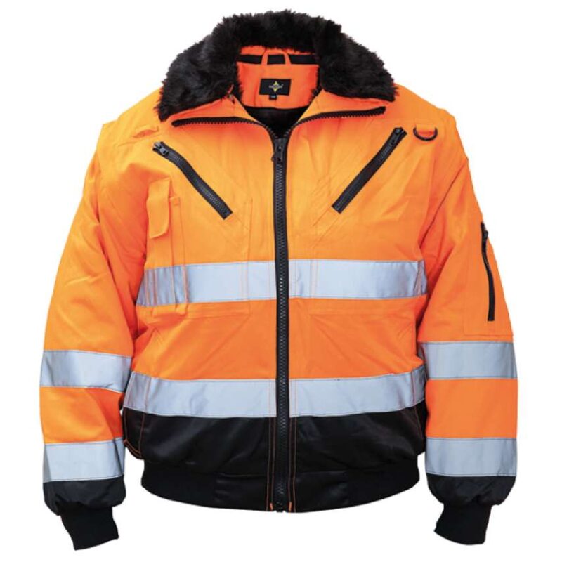 Korntex 4-σε-1 JACKET PILOT IN-1 - πορτοκαλί