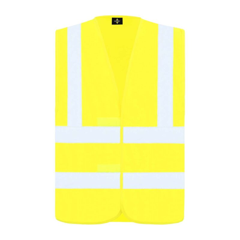 Korntex FUNCTIONAL / REFLECTIVE HANNOVER "STRIPES" - SAFETY VEST FOUR - Κίτρινο