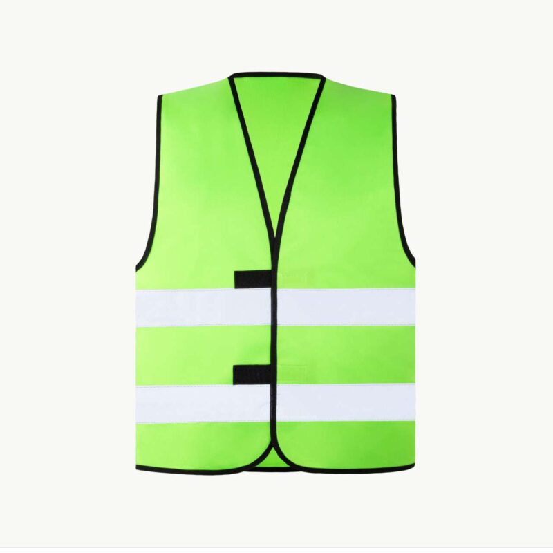 Korntex WOLFSBURG SAFETY "BLACK" - VEST HEM - Νέον Πράσινο