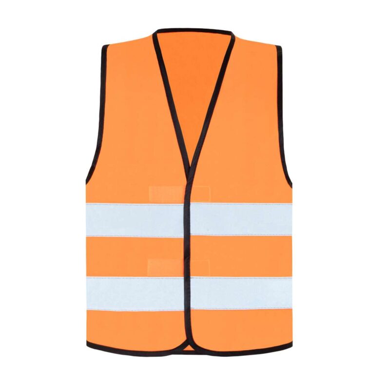 Korntex WOLFSBURG SAFETY "BLACK" - VEST HEM - πορτοκαλί