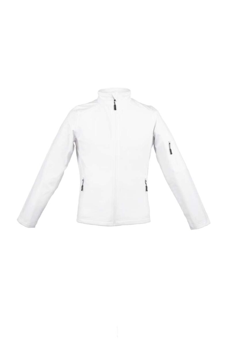 le801-white-a1 Legend Classics Γυναικείο 3-LAYER SOFTSHELL JACKET - Λευκό