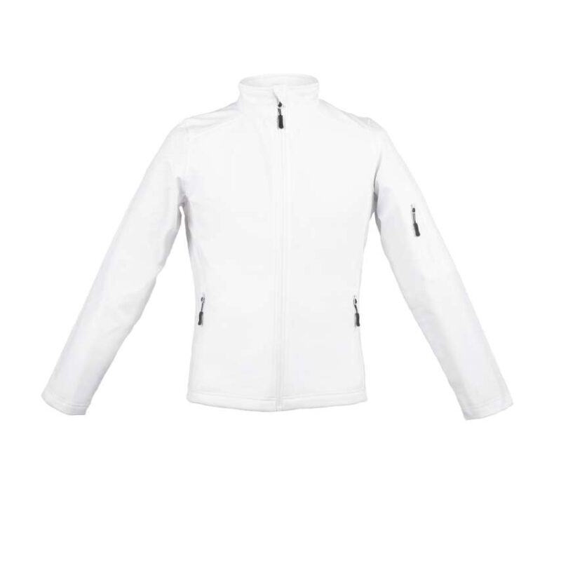 le801-white-a1 Legend Classics Γυναικείο 3-LAYER SOFTSHELL JACKET - Λευκό