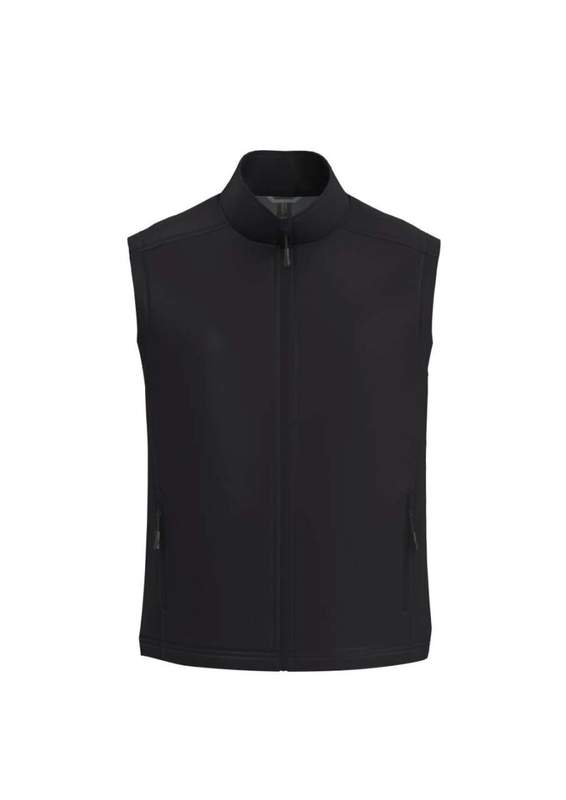 le840-black-a1 Legend Classics ΑΝΔΡΙΚΟ 3-LAYER SOFTSHELL BODYWARMER - Μαύρο