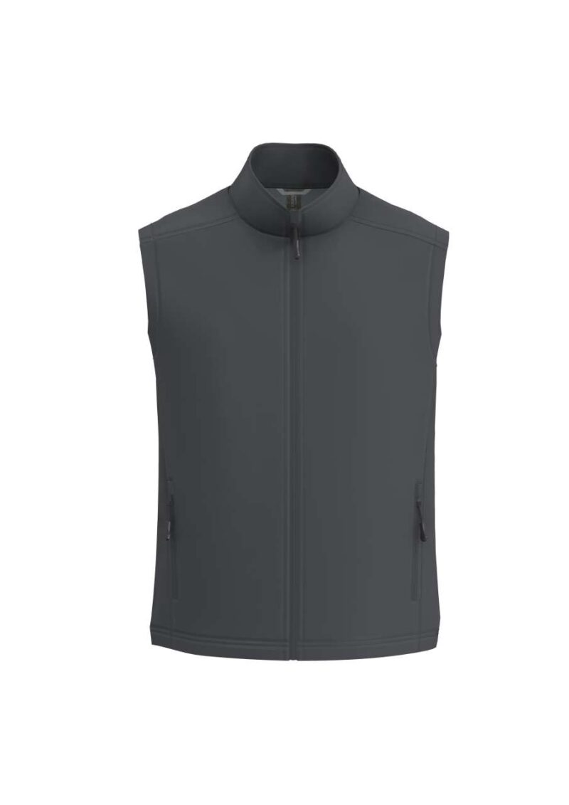 le840-charcoal-a1 Legend Classics ΑΝΔΡΙΚΟ 3-LAYER SOFTSHELL BODYWARMER - Ανθρακί