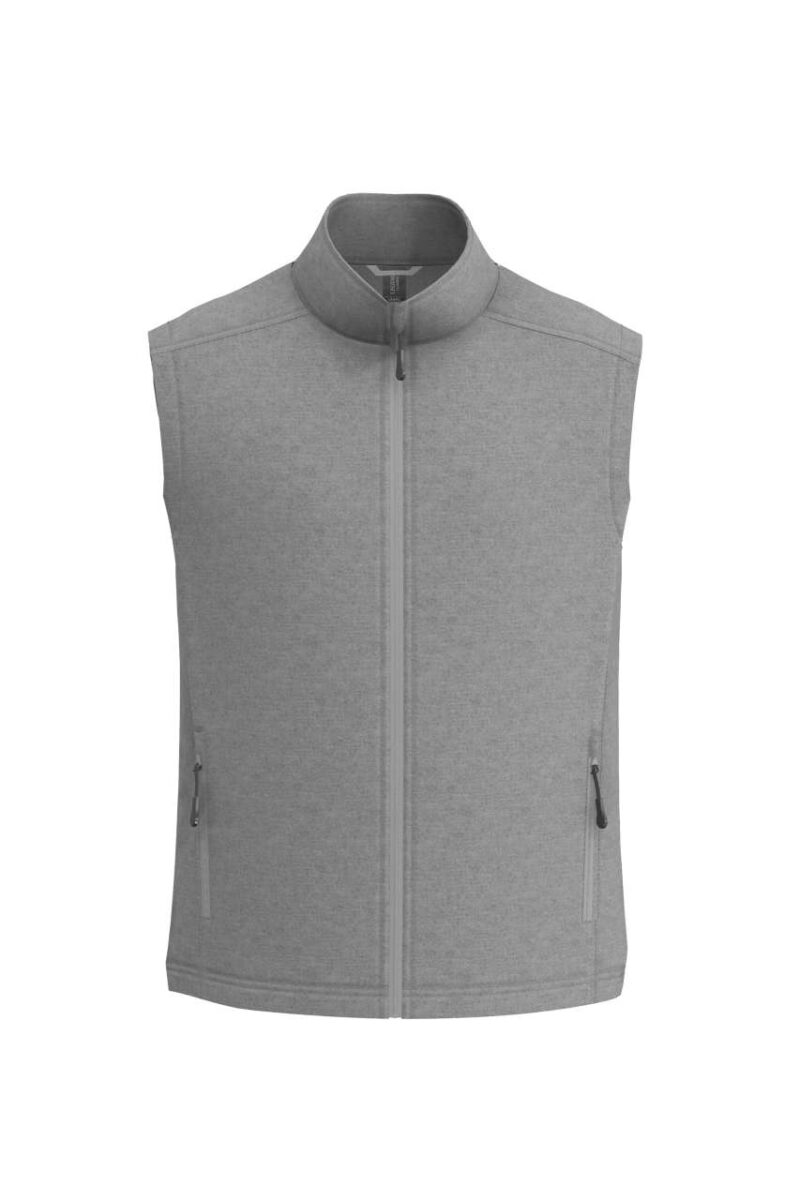 le840-heather_grey-a1 Legend Classics ΑΝΔΡΙΚΟ 3-LAYER SOFTSHELL BODYWARMER - Heather Grey