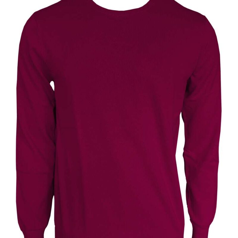 le900-bordeaux-a1 Legend Classics SOL'S PULLOVER CREW NECK FINE GAUGE MEN COTTON - μπορντό