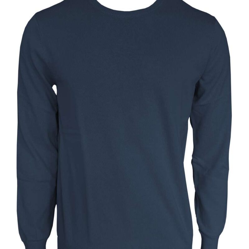 le900-deep_blue-a1 Legend Classics SOL'S PULLOVER CREW NECK FINE GAUGE MEN COTTON - Deep Blue