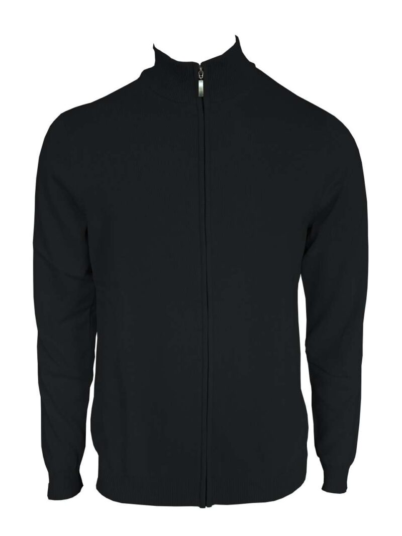 Legend Classics SOL'S MEN CARDIGAN FULL ZIP FINE GAUGE - Μαύρο