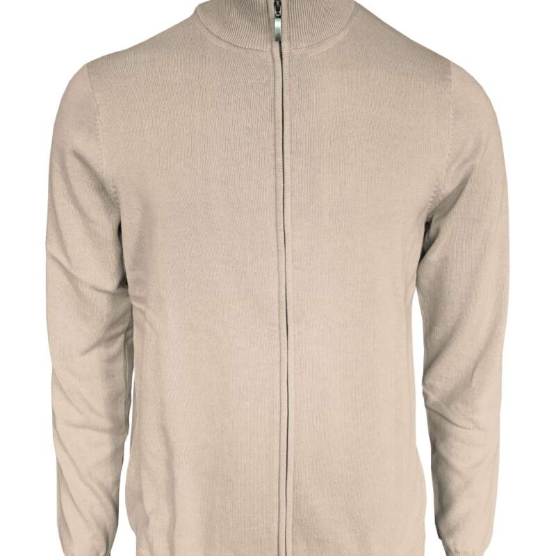le970-sand-a1 Legend Classics SOL'S MEN CARDIGAN FULL ZIP FINE GAUGE - άμμου