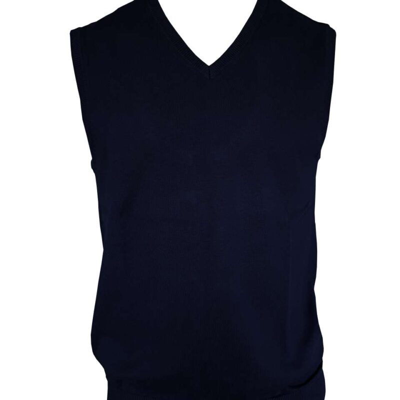 le980-navy-a1 Legend Classics SOL'S PULLOVER V-NECK MEN COTTON FINE GAUGE - Μπλε μαρίν