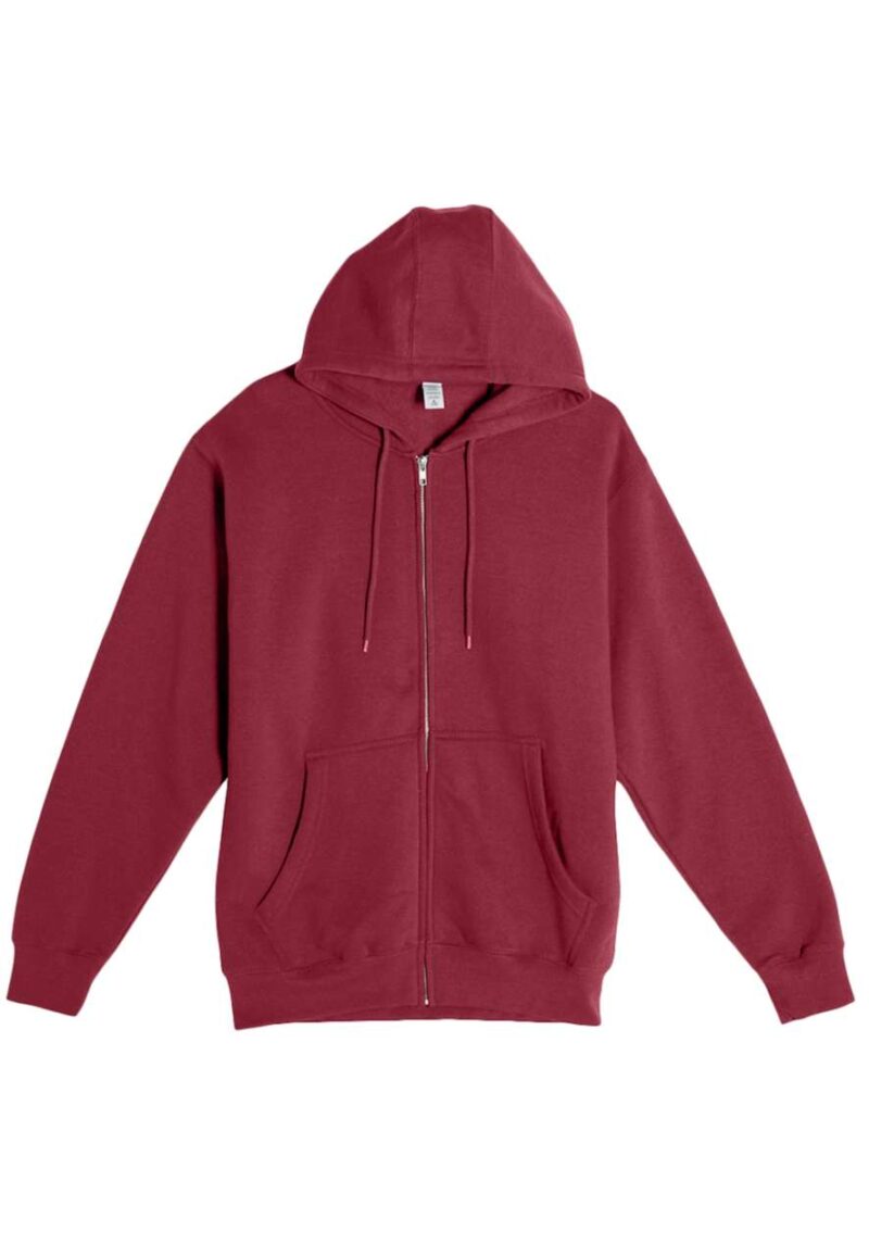 ls14003-burgundy-a1 Lane Seven PREMIUM HOODIE με FULL ZIP - μπορντό