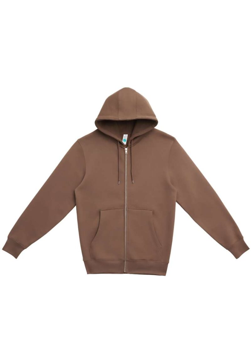 ls14003-chestnut-a1 Lane Seven PREMIUM HOODIE με FULL ZIP - Καστανό