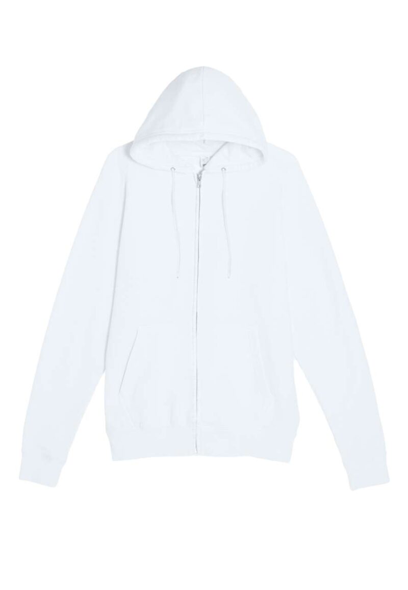 ls14003-white-a1 Lane Seven PREMIUM HOODIE με FULL ZIP - Λευκό