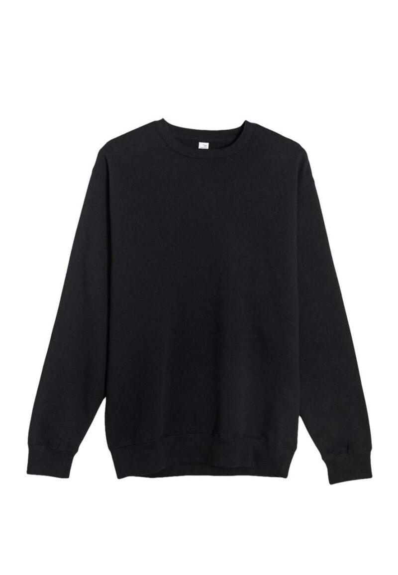 ls14004-black-a1 Lane Seven PREMIUM CREWNECK SWEATSHIRT - Μαύρο