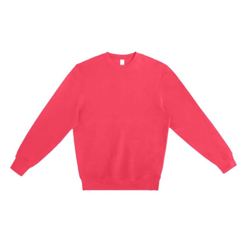 ls14004-cardinal-a1 Lane Seven PREMIUM CREWNECK SWEATSHIRT - Cardinal