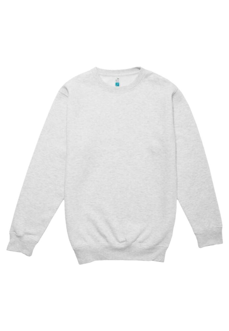 ls14004-oatmeal_heather-a1 Lane Seven PREMIUM CREWNECK SWEATSHIRT - 60% Cotton/40% Recycled Polyester