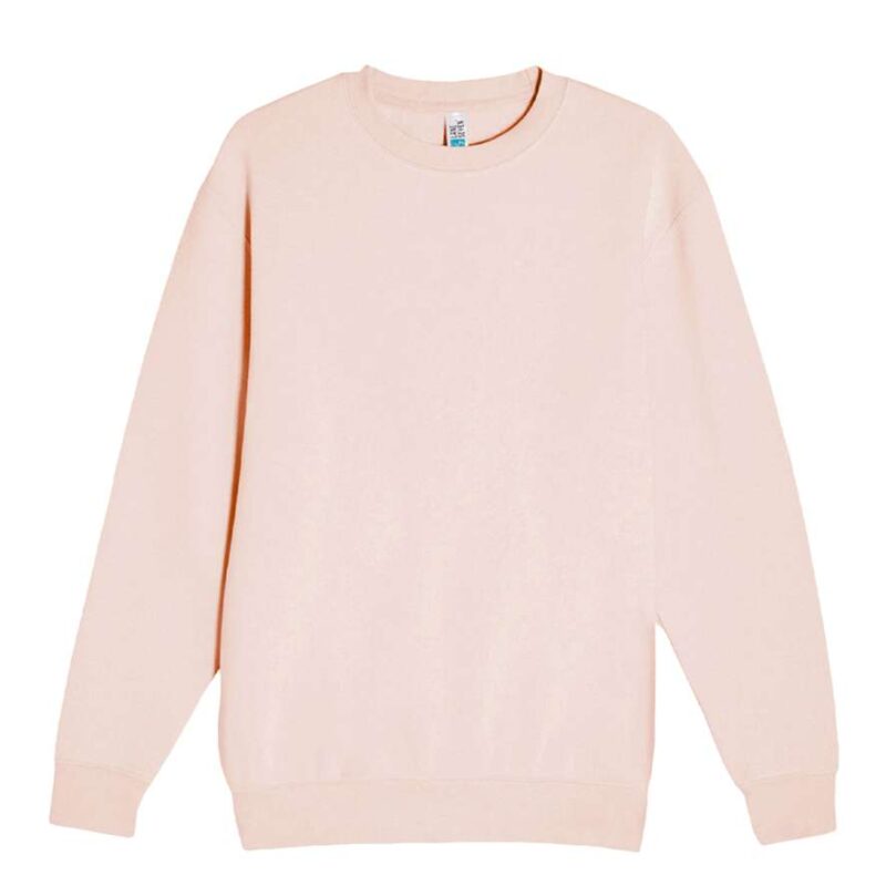 ls14004-pale_pink-a1 Lane Seven PREMIUM CREWNECK SWEATSHIRT - Ανοιχτό ροζ
