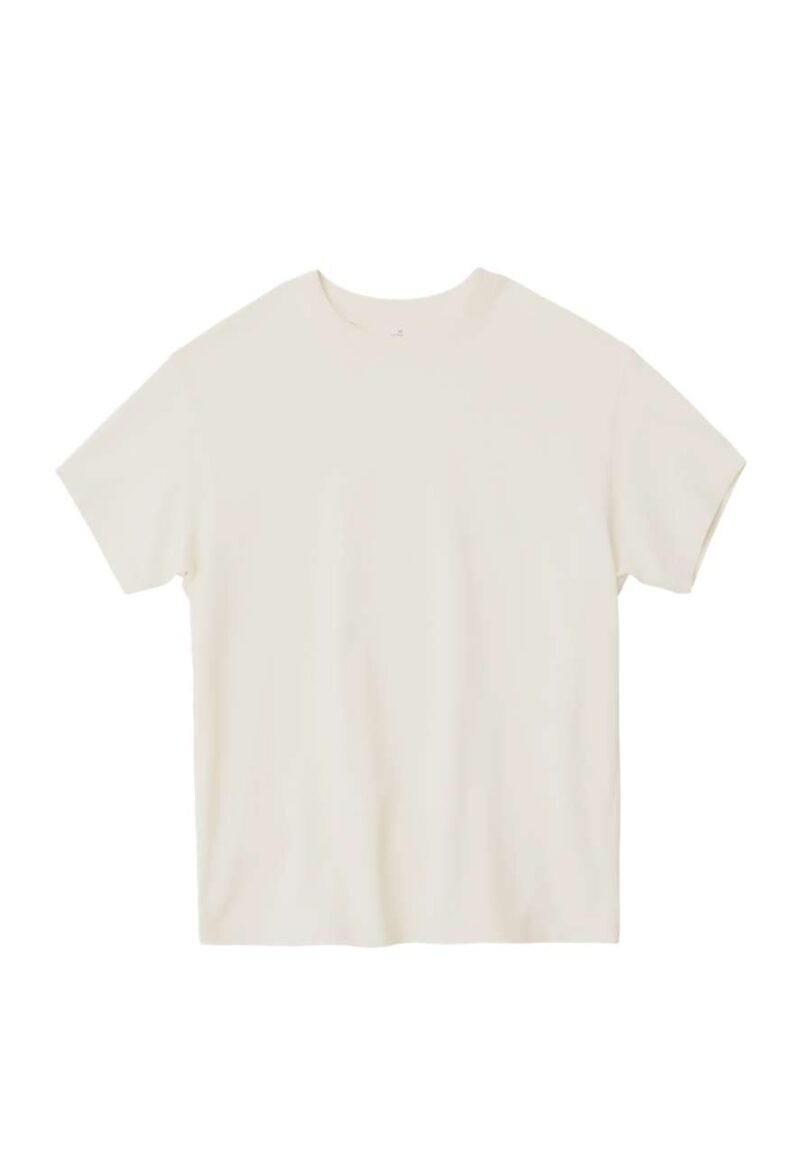 Lane Seven HEAVY CORE TEE - Κρεμ