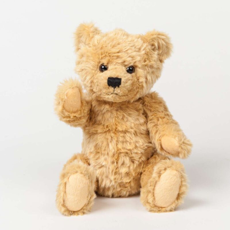 mm016-mid_brown-a1 Mumbles CLASSIC JOINTED TEDDY BEAR - Mid Brown