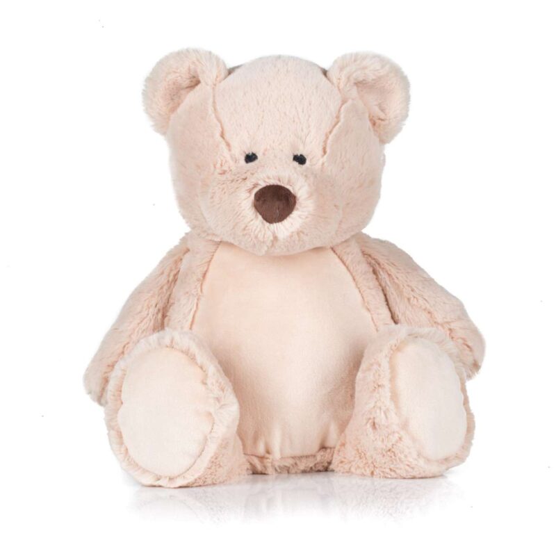 mm051-mid_brown-a1 Mumbles ZIPPIE TEDDY - Mid Brown